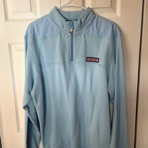 Vineyard Vines Men's Sky Blue Quarter-Zip Pullover
Never worn